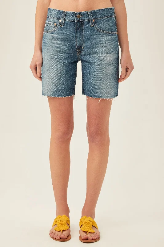 Women's denim jeans style jeans the on and the jeans sale now styled-AG WOMEN'S EX-BOYFRIEND BERMUDA JEAN SHORT