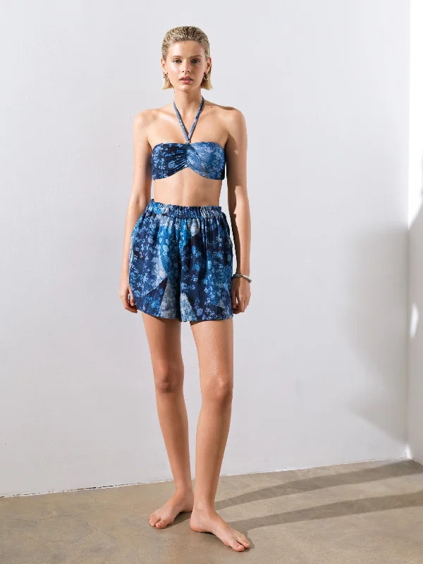 Women's denim shorts for spring and summer styles :Denim Beach Shorts