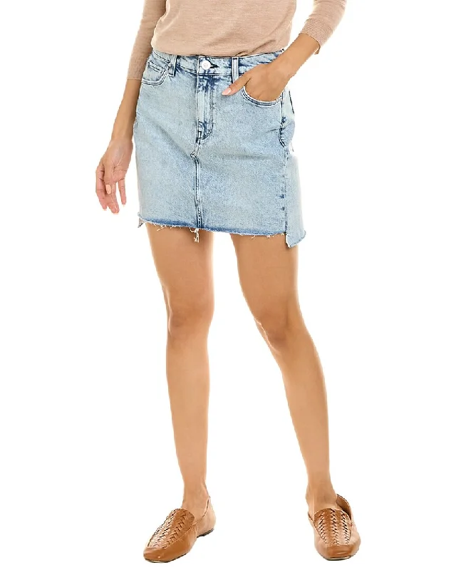 Women's low-rise denim skirts for casual comfort -HUDSON Jeans The Viper Mini Skirt