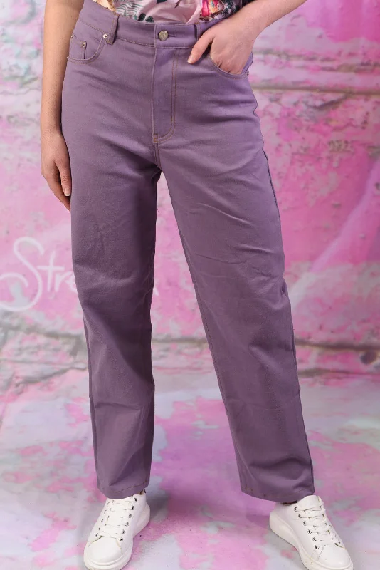 Women's denim jeans brand 2025 stylish jeans if fit sale often with near by shop-Candy Jean - Lilac