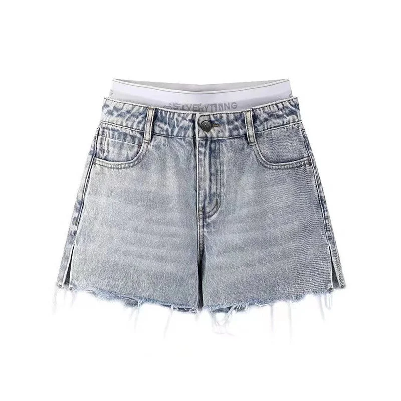 New women's denim shorts now with sale great prices.Denia Denim Blue High Waist Faux Boxer Design Jeans Shorts New women's denim shorts now with sale great prices.Denia Denim Blue High Waist Faux Boxer Design Jeans Shorts