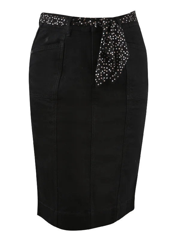 Women's midi denim skirts for vintage look -T2W2410072 Thomas Cook Women's Cate Denim Skirt Women's midi denim skirts for vintage look -T2W2410072 Thomas Cook Women's Cate Denim Skirt
