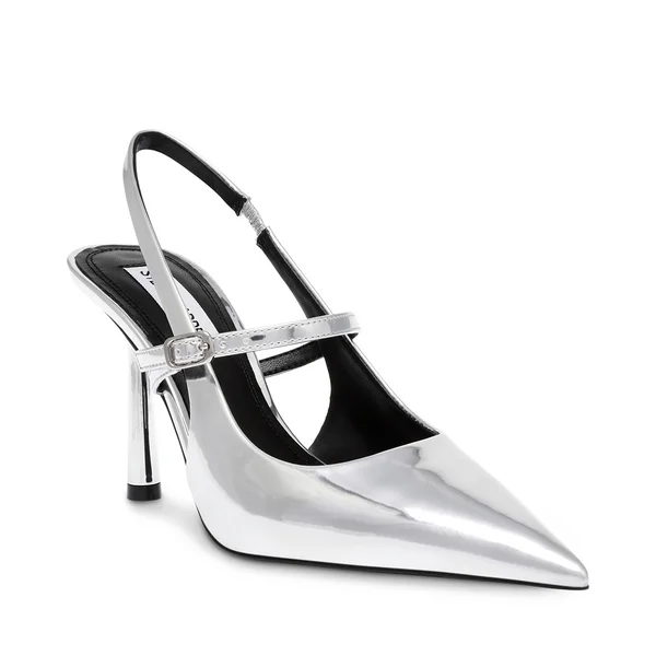 Versatile Dress Heels for Formal and Casual Wear---ARMOUR SILVER