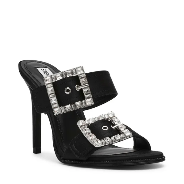 Versatile Dress Heels for Formal and Casual Wear---BROCADE BLACK