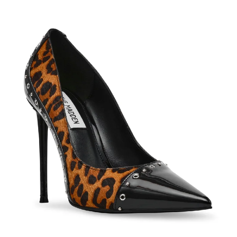 Versatile Dress Heels for Formal and Casual Wear---BURROWS-L LEOPARD