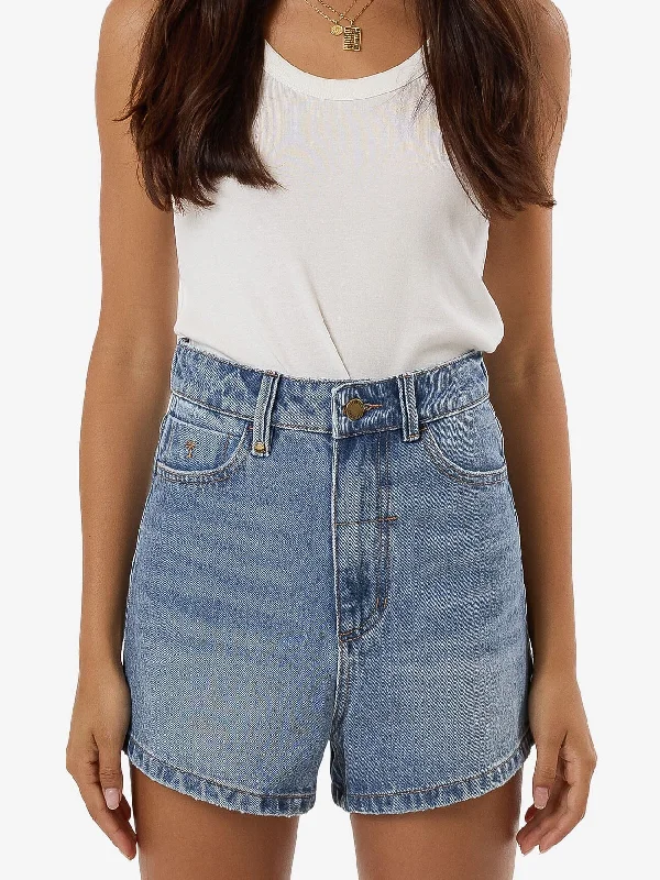 High women's denim shorts in 2025 on great look and stylist with new Denim-Erica Short - Dark Dust Blue High women's denim shorts in 2025 on great look and stylist with new Denim-Erica Short - Dark Dust Blue