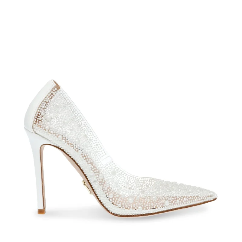 Versatile Dress Heels for Formal and Casual Wear---EVELYN-P CLEAR