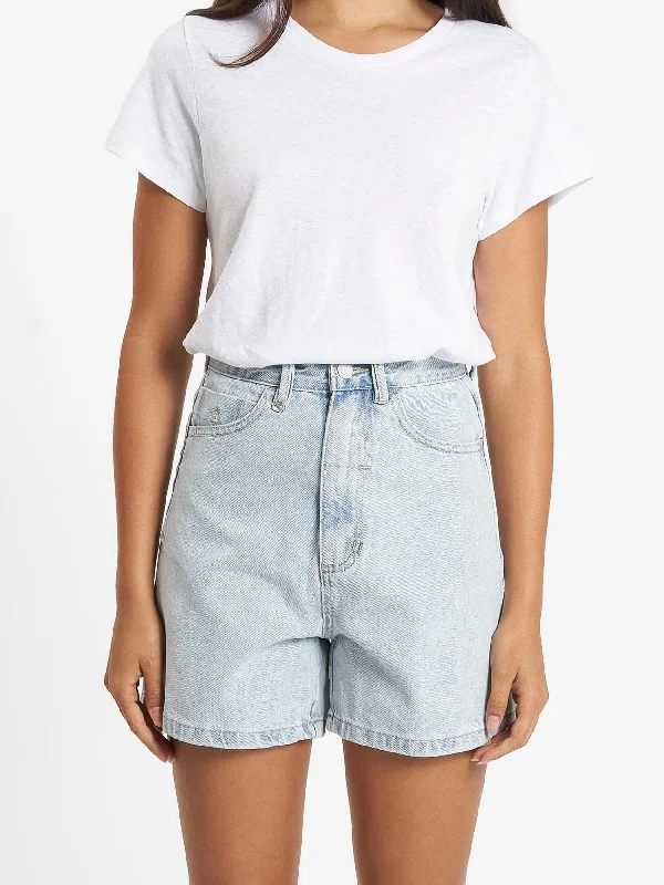 Look fabric and style what and or-Koko Short - Faded Dust Blue