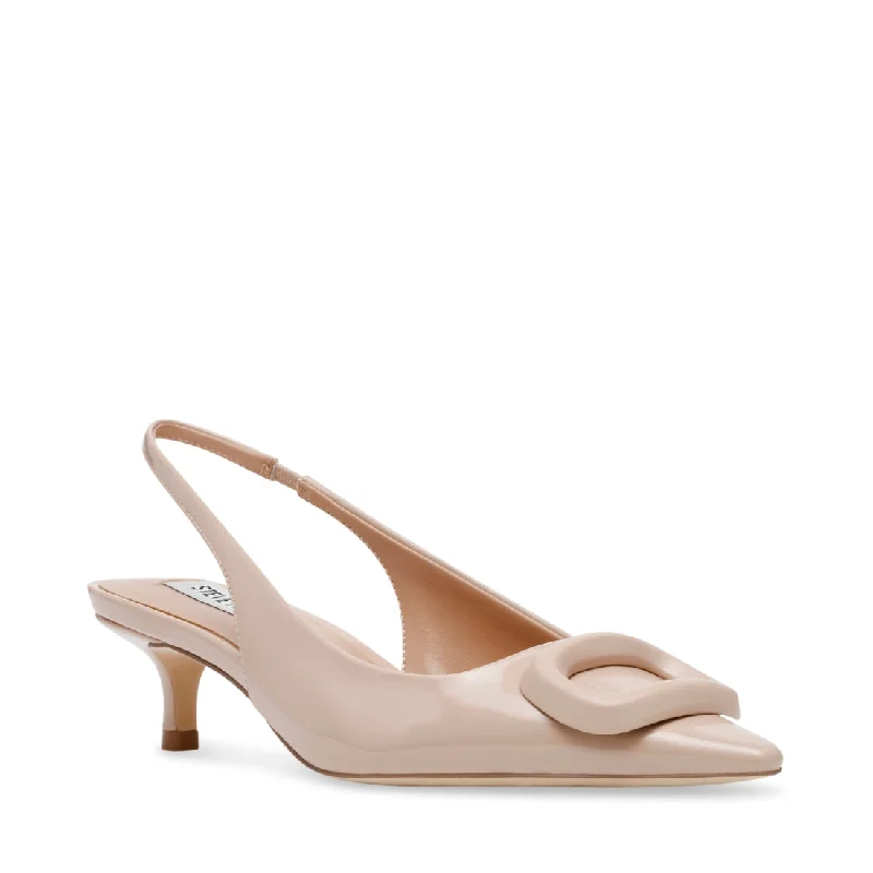 Versatile Dress Heels for Formal and Casual Wear---KRAVIS BLUSH PATENT