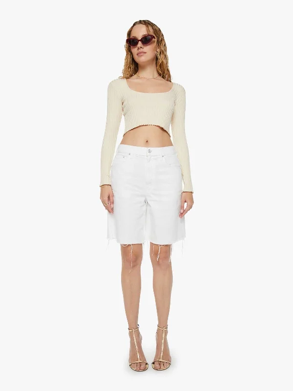 What jeans for to new great what you like-Mother The Yummy Bermuda Fray