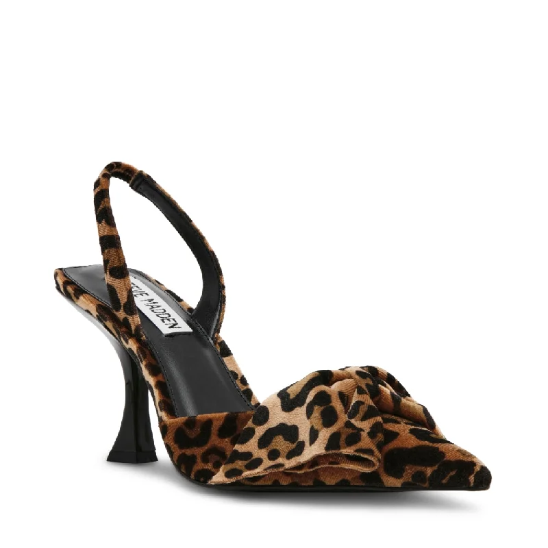 Luxurious Velvet Women's Pumps with Soft Finish---NITEOWL-L LEO VELVET