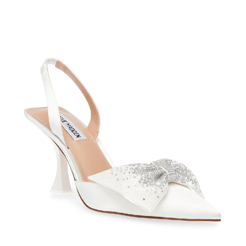 NITEOWL-P IVORY SATINAffordable Satin Heels with a Luxe Touch