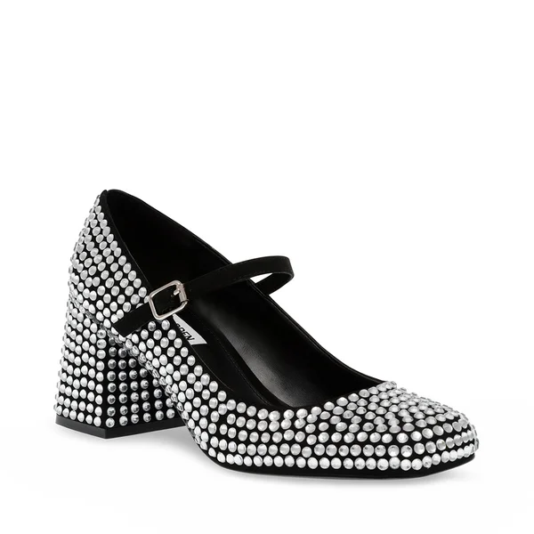 Affordable Rhinestone Pumps for a Dazzling Look---PEP TALK-R RHINESTONE