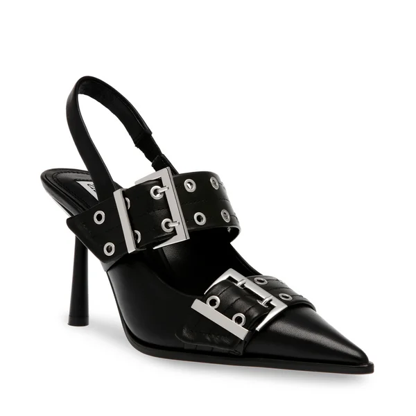 Versatile Dress Heels for Formal and Casual Wear---RIESLING BLACK