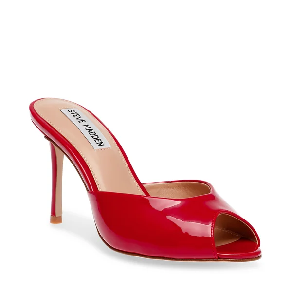 Versatile Dress Heels for Formal and Casual Wear---ROLLOUT RED PATENT