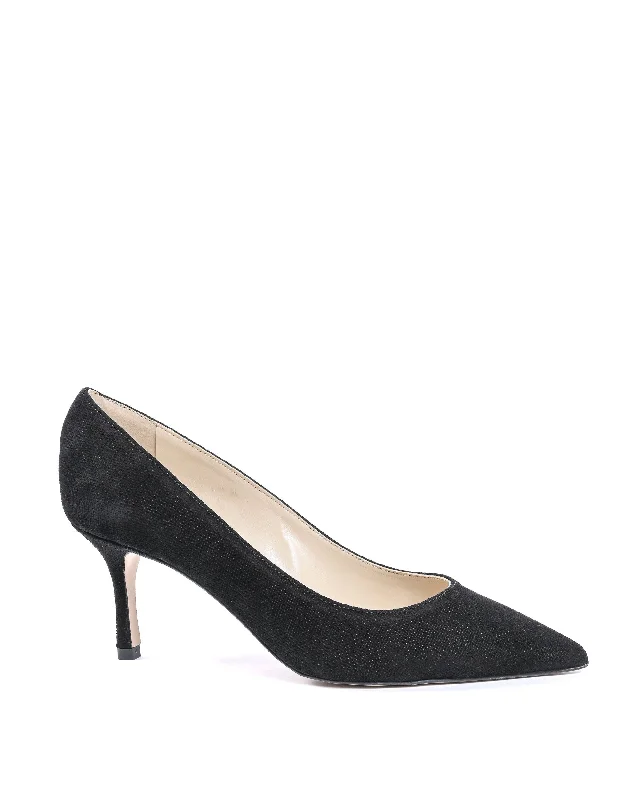 Stiletto Heel Pumps with Perfect Fit--19V69 Italia Womens Pump Black INES65 CORINNE NERO-Fashionable & Classic