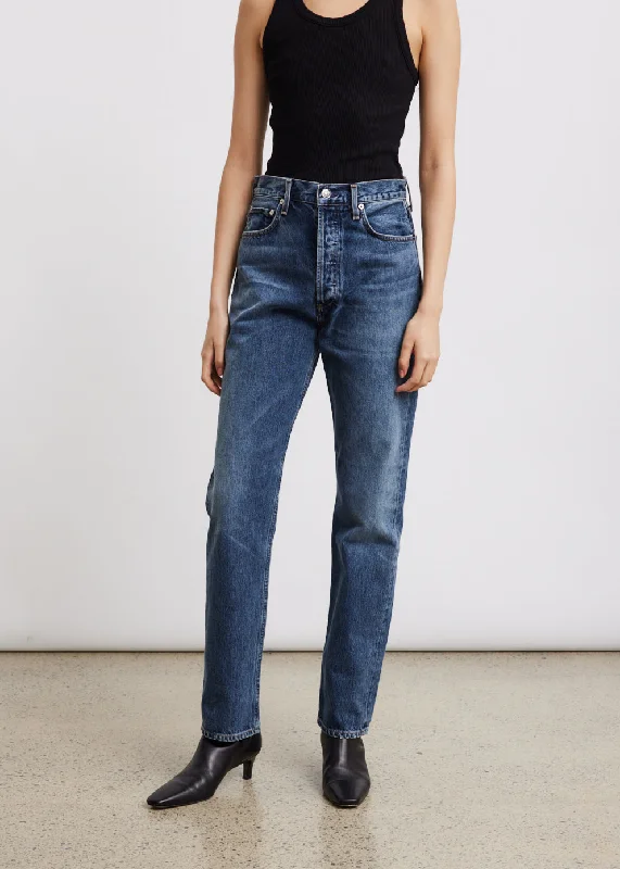 Women's denim jeans with a charity cause design embellishment-90's Pinch Waist Jeans Women's denim jeans with a charity cause design embellishment-90's Pinch Waist Jeans