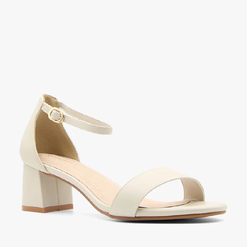 Versatile Heeled Sandals for Any Occasion---ADOOR NUDE