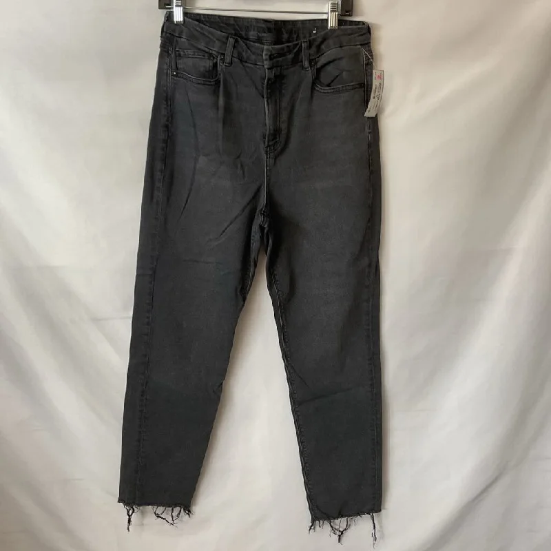 Women's denim jeans with a abstract print-AMERICAN EAGLE WOMEN'S JEANS 10