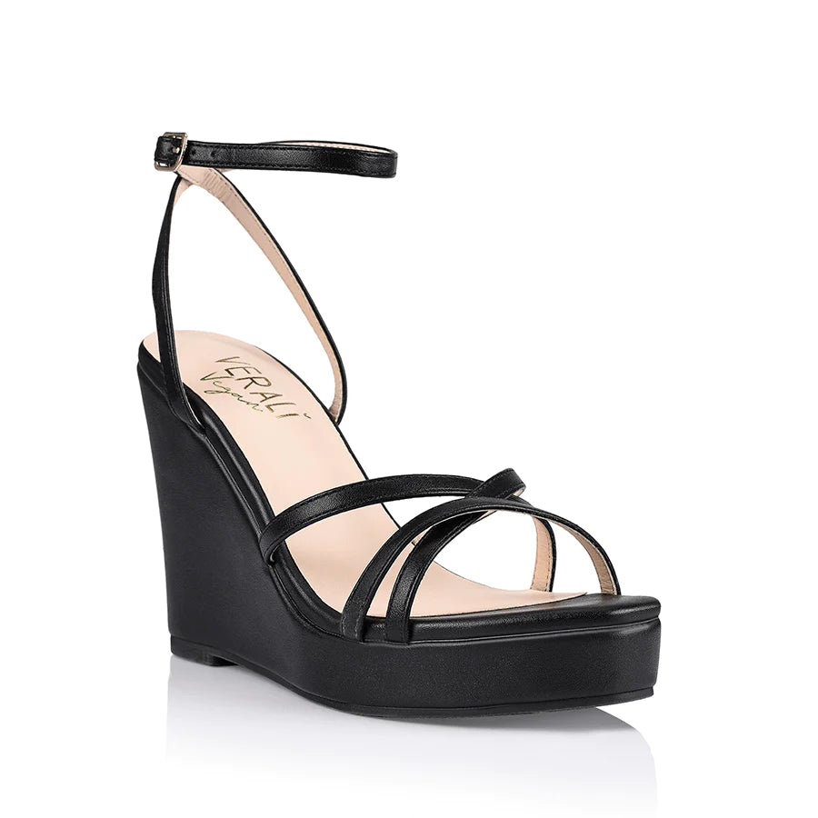 Versatile Heeled Sandals for Any Occasion---Amore Wedge By Verali