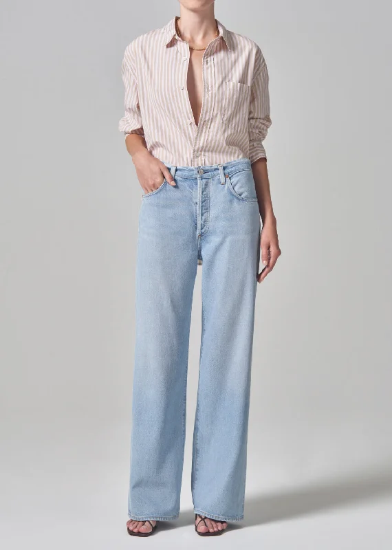Annina High Rise Wide Leg 30" in Alemayde