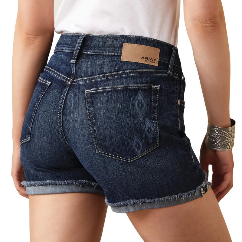 Women's denim shorts style best new plus on stylist to with and and-Ariat Zuri 5"Shorts
