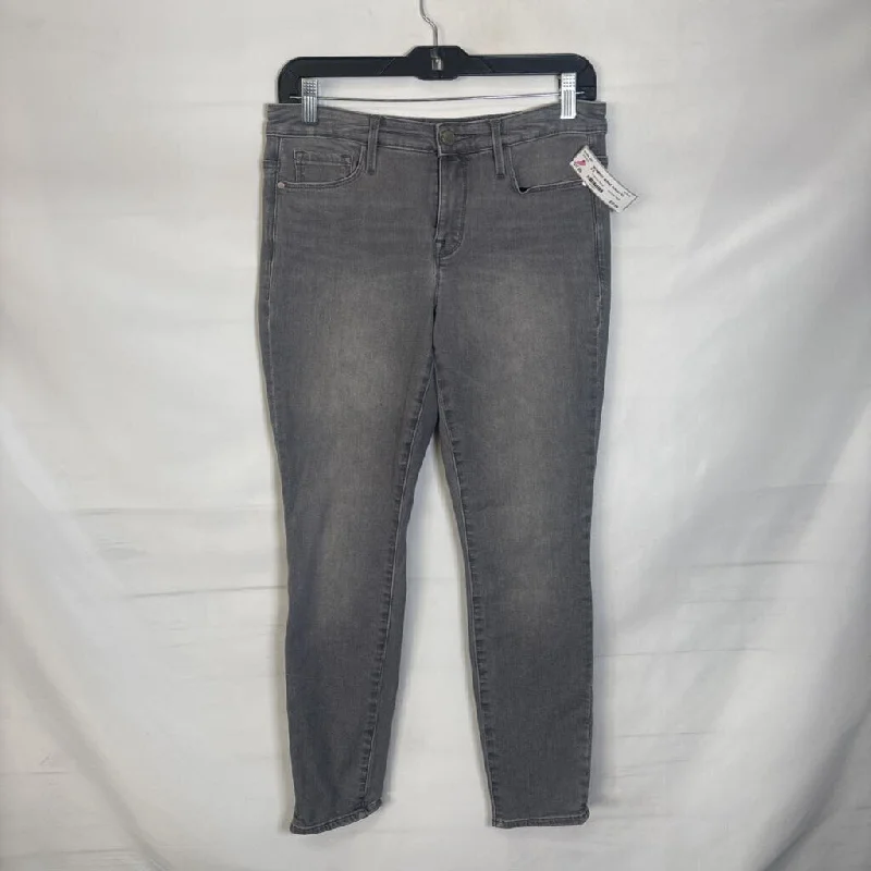 Women's denim jeans with a suede trim-Athleta WOMEN'S JEANS 8