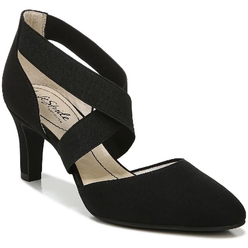 Versatile Heeled Sandals for Any Occasion---Gallery Womens Comfort Insole Almond Toe Pumps