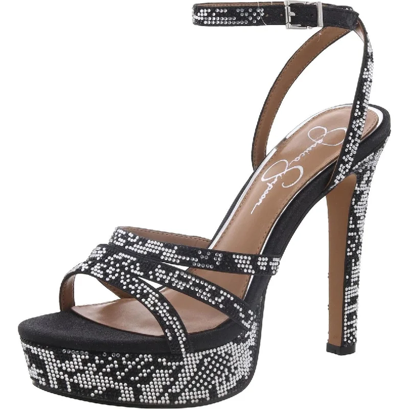 Affordable Rhinestone Pumps for a Dazzling Look---Balina Womens Rhinestone Heels