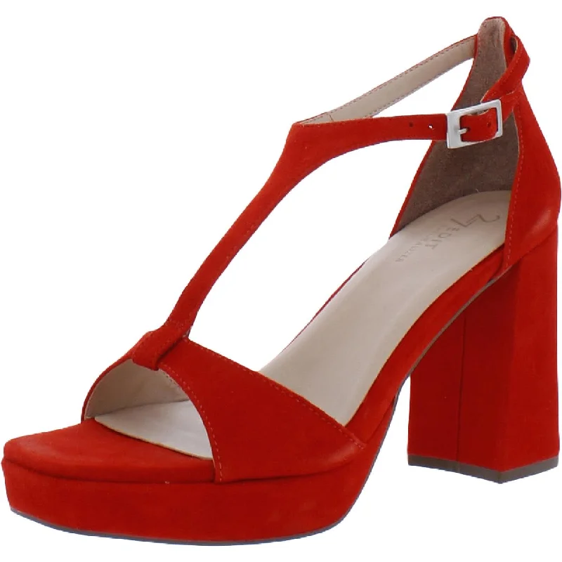 Stylish Open Toe Heels for Summer--Jae Womens Buckle Open Toe Heels