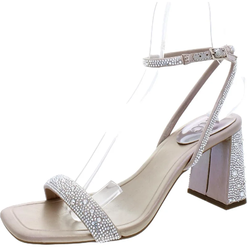 Versatile Dress Heels for Formal and Casual Wear---Caymi Womens Rhinestone Dressy Heels