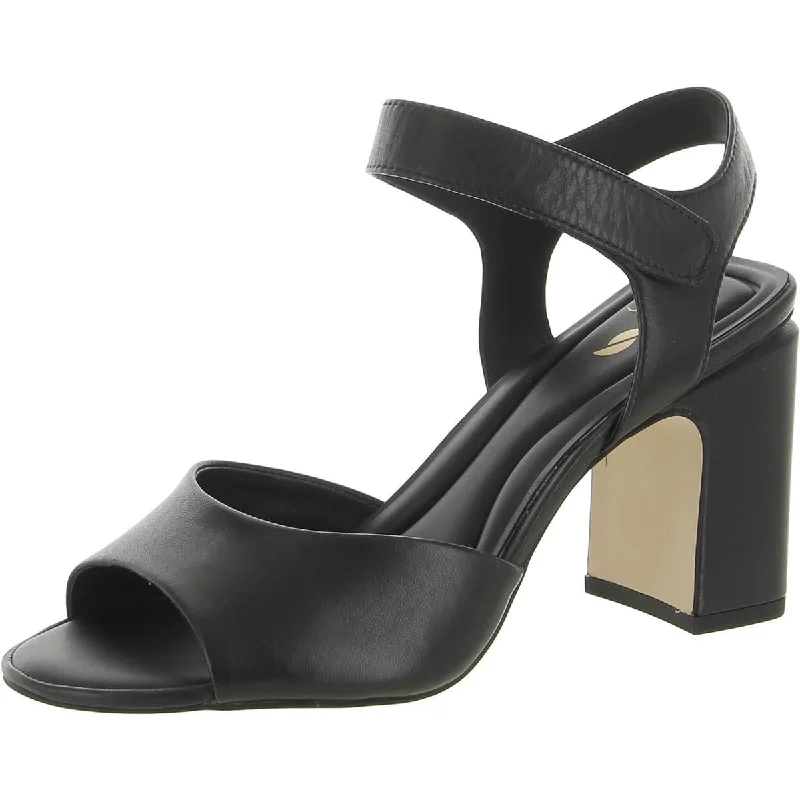 Trendy Peep Toe Platform Heels Crafted from Genuine Leather--Flexa Natalie Womens Leather Peep Toe Heels