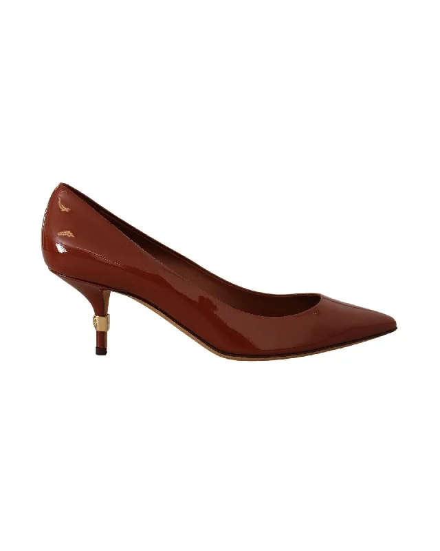 Sleek and Shiny Patent Pump Heels for a Polished Look--Dolce & Gabbana Gorgeous  Patent Leather Heels