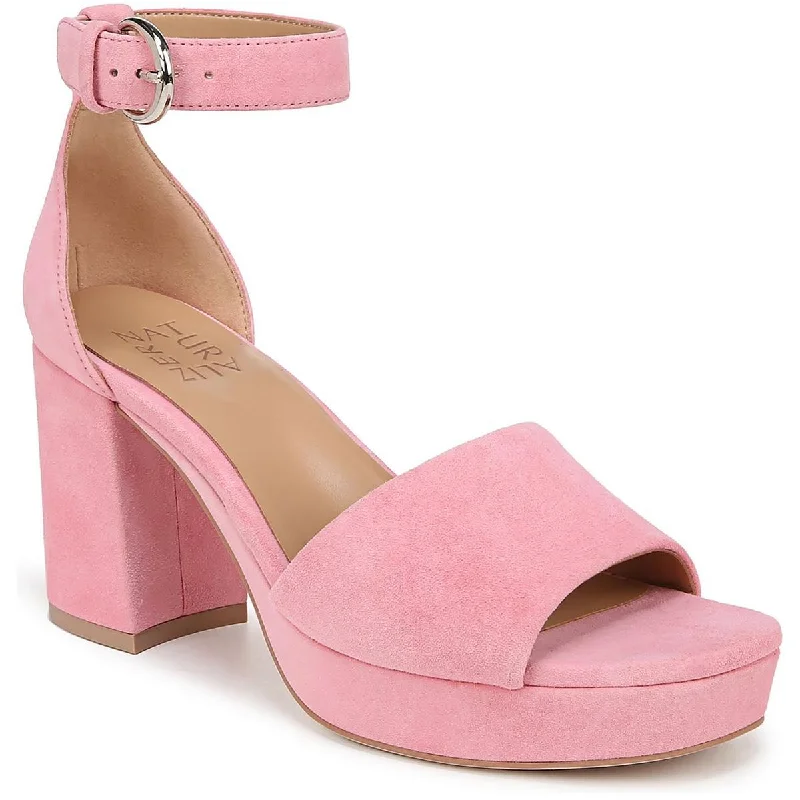 Stylish Ankle Strap Heels for Women--Pearlyn Womens Buckle Ankle Strap Heels