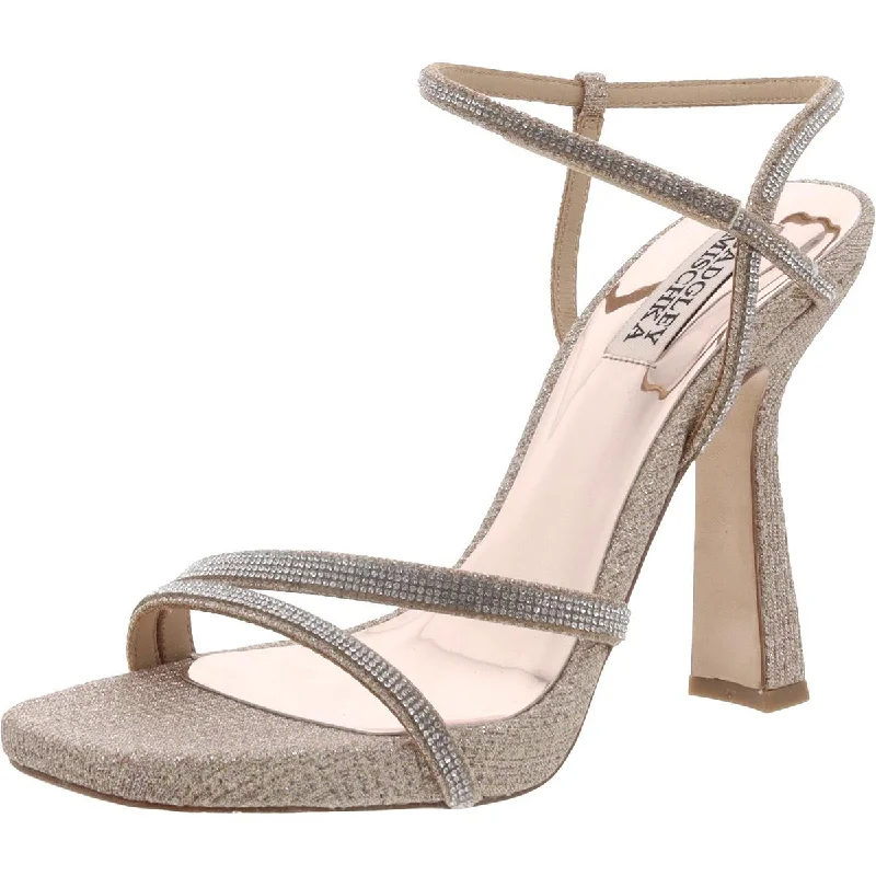 Stylish Ankle Strap Heels for Women--Urbana Womens Open Toe Ankle Strap Heels