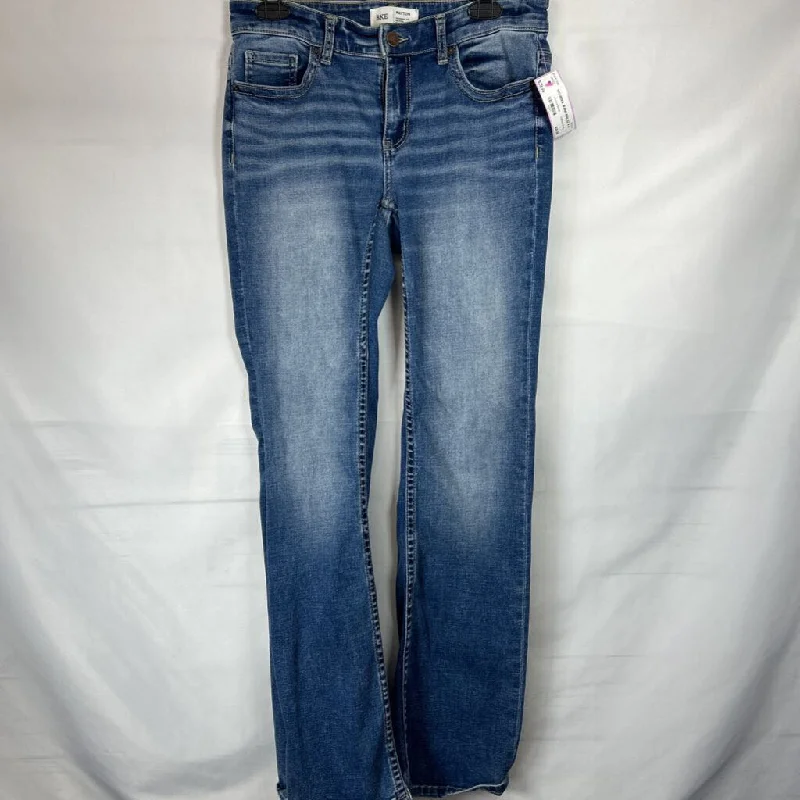 Women's denim jeans with a nut embellishment-BKE WOMEN'S JEANS 4
