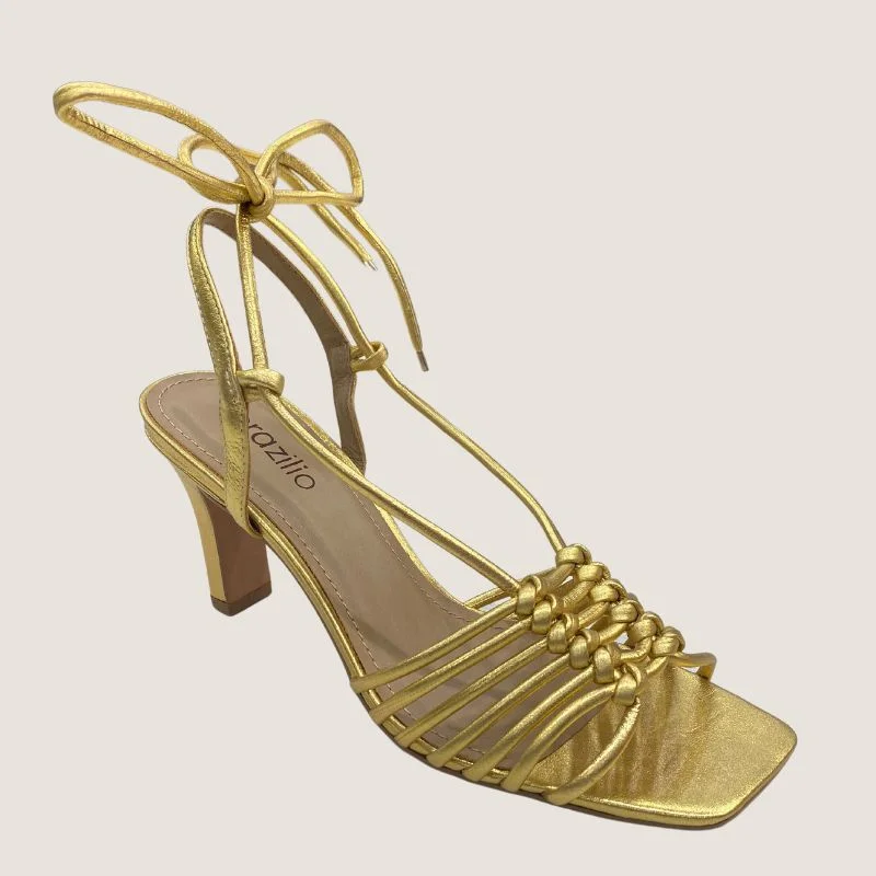 Versatile Heeled Sandals for Any Occasion---Brazilio Celeste Heel