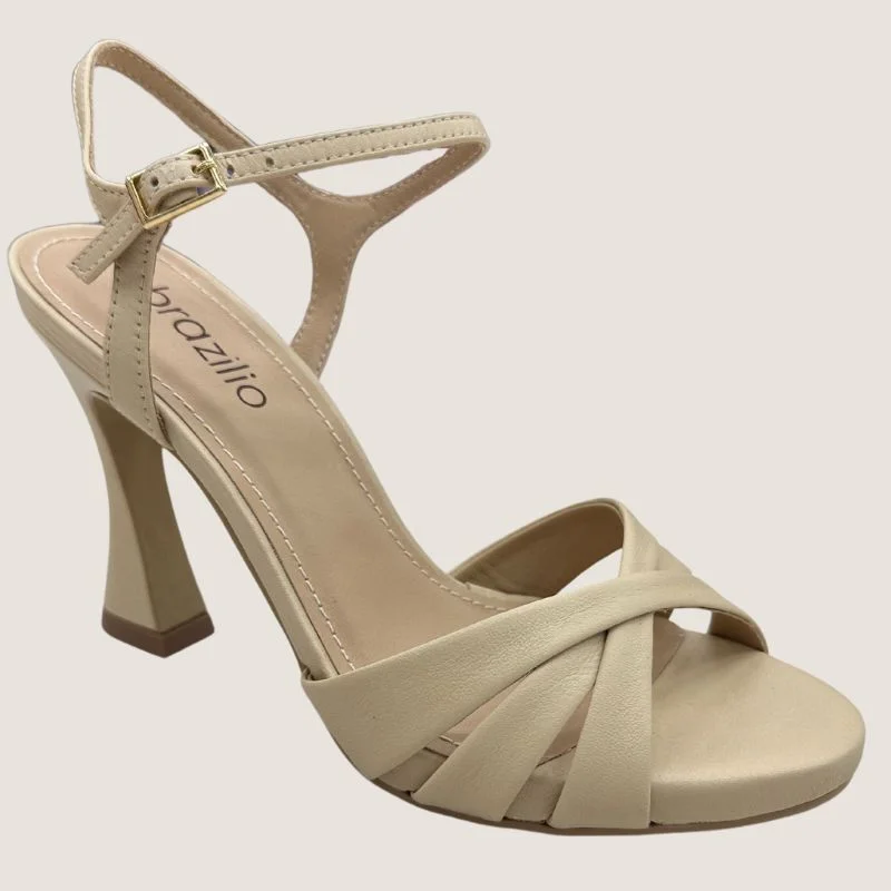 Versatile Heeled Sandals for Any Occasion---Brazilio Donna Heel