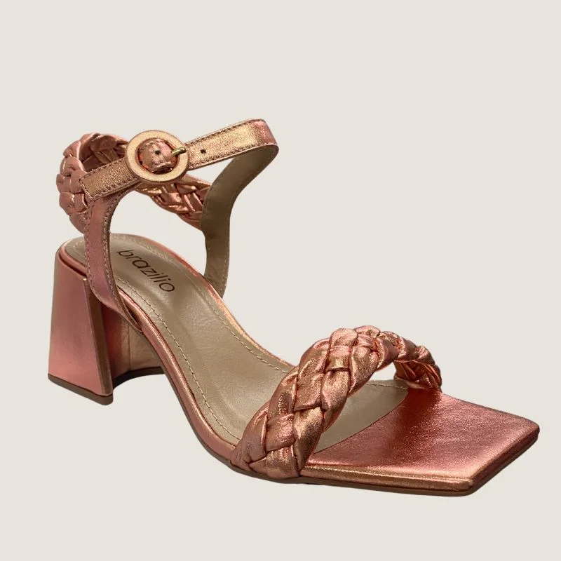 Versatile Heeled Sandals for Any Occasion---Brazilio Marilyn Heel