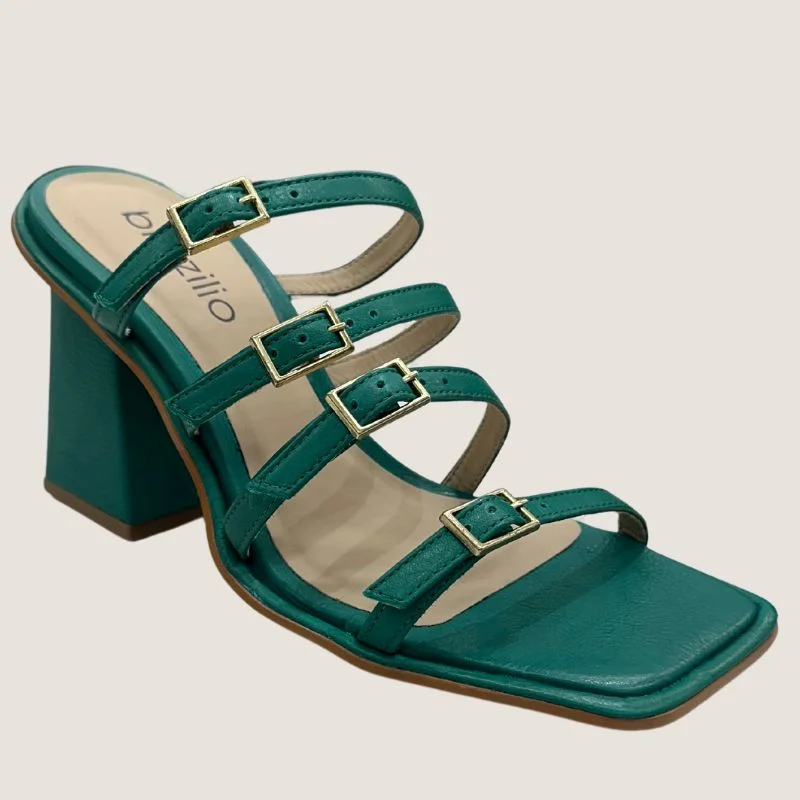 Versatile Heeled Sandals for Any Occasion---Brazilio Rachel Heel