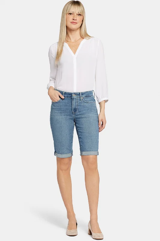 Women's denim shorts for a party-Briella Denim Shorts - Heyburn Wash