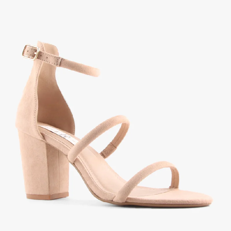 Affordable Suede Ankle Pumps for All-Day Wear--BRIGHTLIGHT NUDE SUEDE