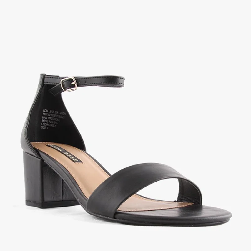 Versatile Heeled Sandals for Any Occasion---CAMITA BLACK