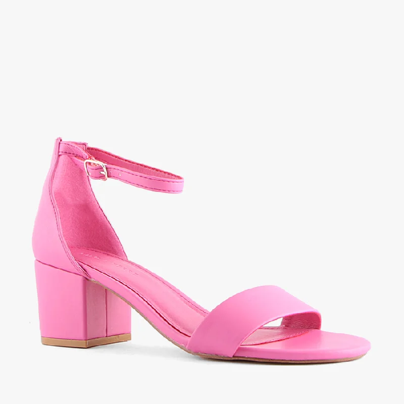 Versatile Heeled Sandals for Any Occasion---CAMITA FUSCHIA