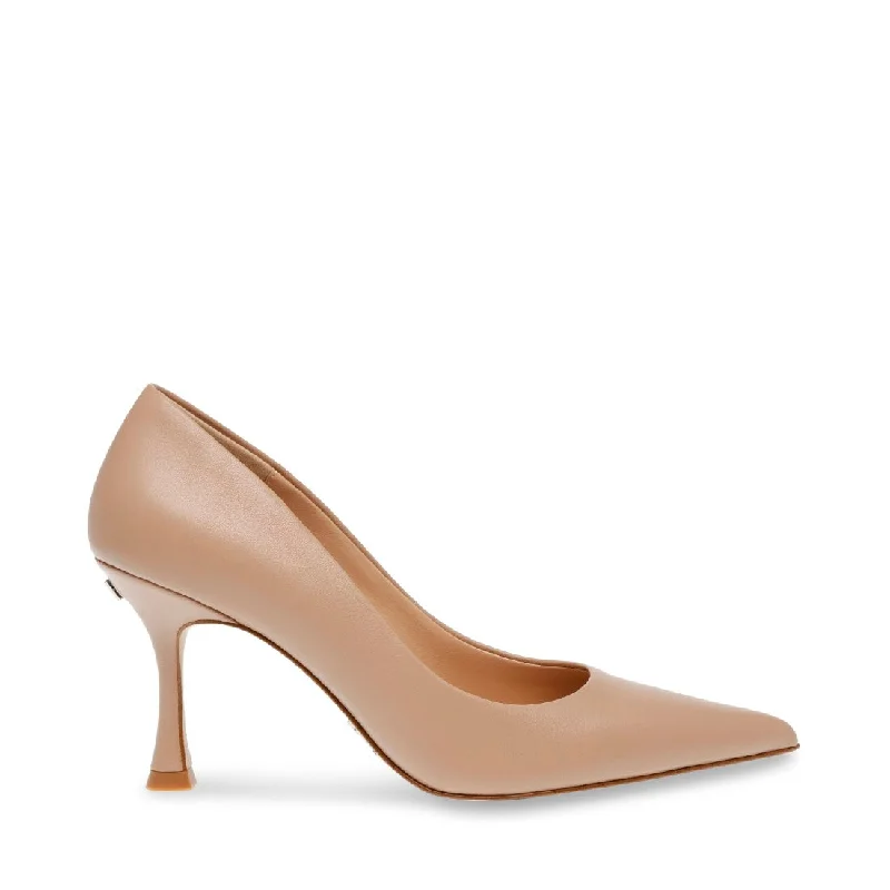 CAN-DO BLUSH LEATHER---Comfortable Leather Pumps for Office and Everyday Wear