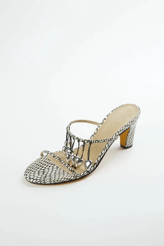 Versatile Heeled Sandals for Any Occasion---Charm Slide In King Cobra