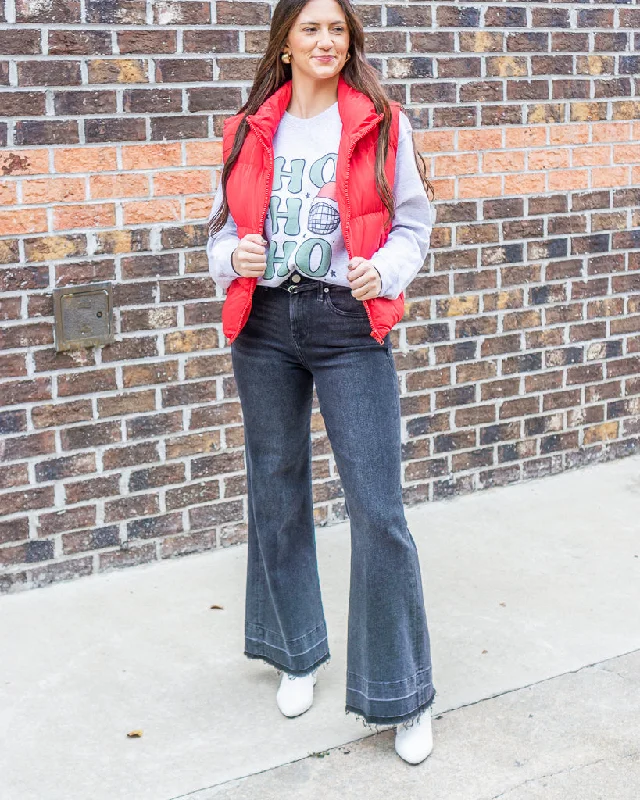 Women's denim jeans that fit well-Dear John Denim Fiona Super High Rise Wide Leg Jeans Vandalia