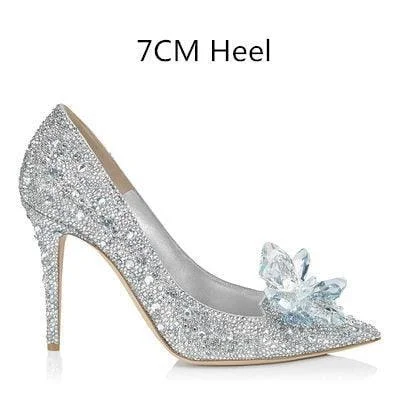 White -7CM Heel