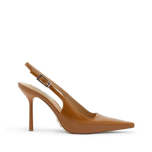 Versatile Dress Heels for Formal and Casual Wear---DAENERYS TAN PATENT