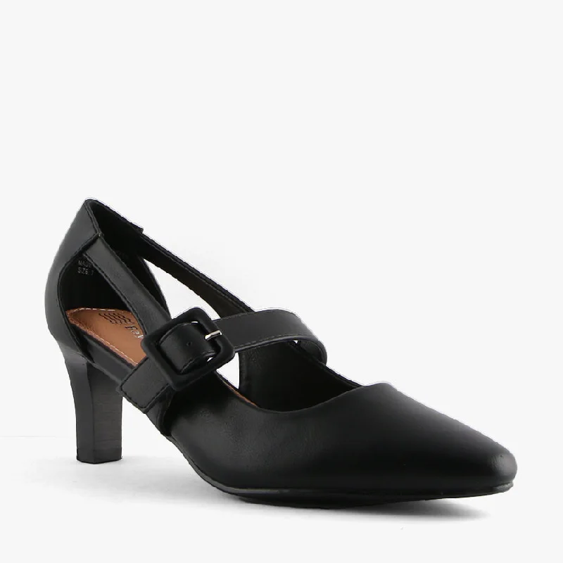 Versatile Heeled Sandals for Any Occasion---DARMER BLACK